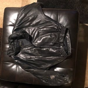 Vintage 1980s leather jacket